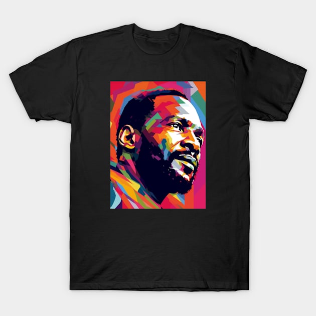 Marvin Gaye Cool T-Shirt by dapkus99